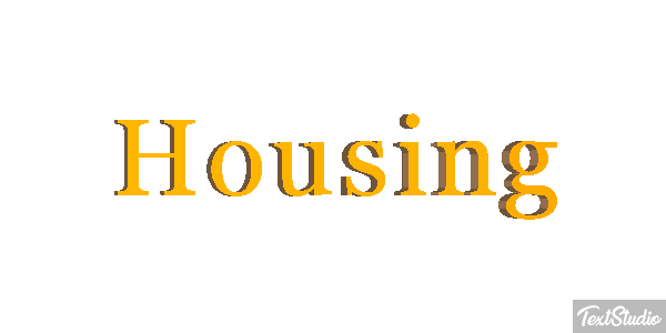 Housing Text effect
