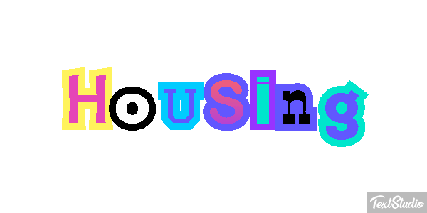 Housing Text effect