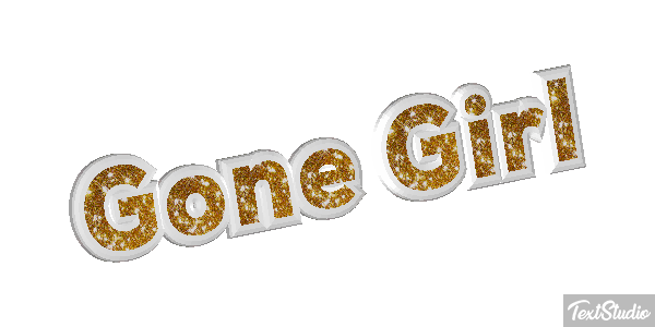 Gone Girl Texteffekt