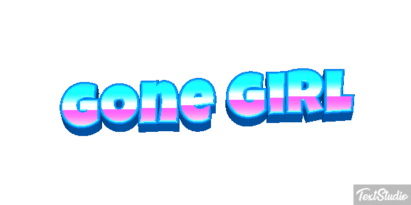 Gone Girl Texteffekt