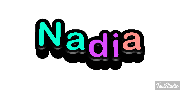 Nadia Efekt tekstowy