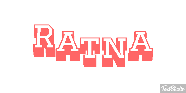 Ratna Effetto testo