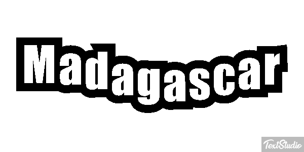 Madagascar Tekst effect
