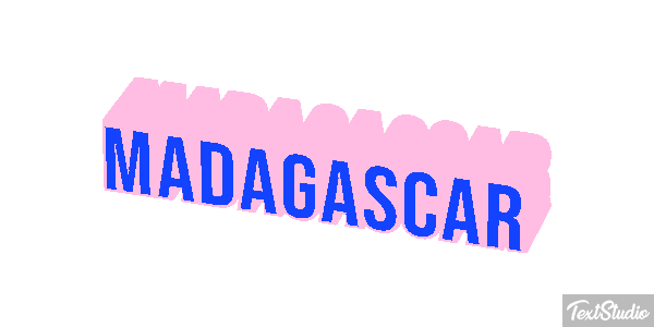 Madagascar Tekst effect