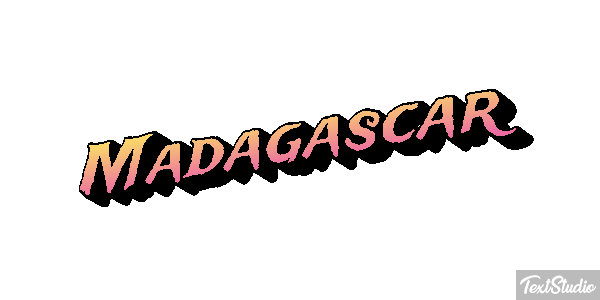 Madagascar Tekst effect