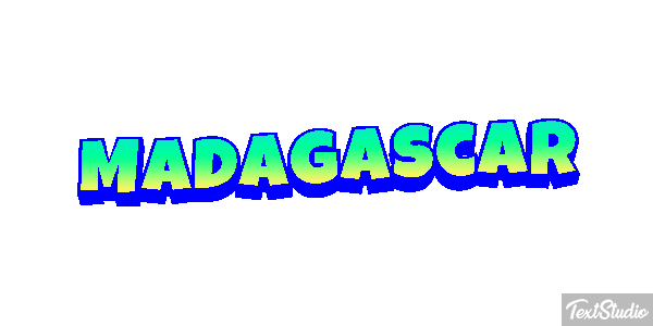 Madagascar Tekst effect