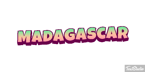 Madagascar Tekst effect