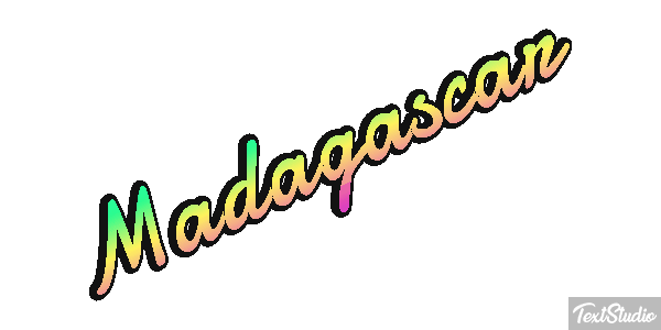 Madagascar Tekst effect