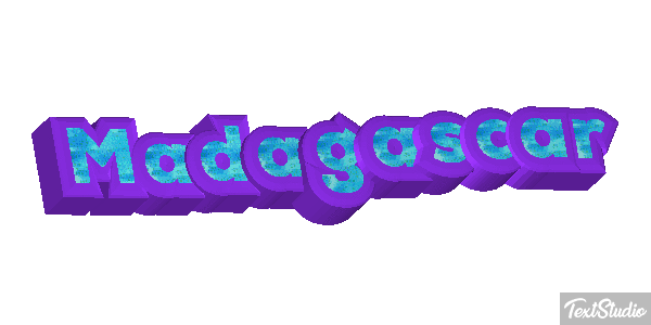 Madagascar Tekst effect