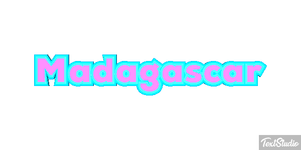 Madagascar Tekst effect