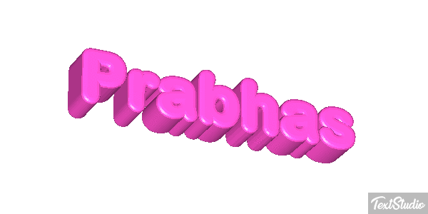 Prabhas Efeito do texto