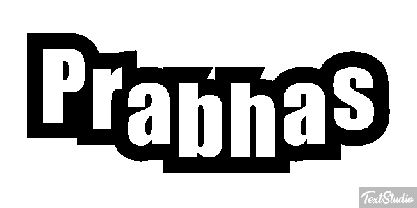 Prabhas Efeito do texto
