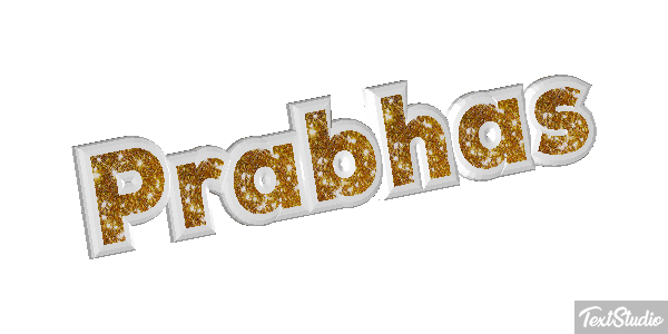 Prabhas Efeito do texto
