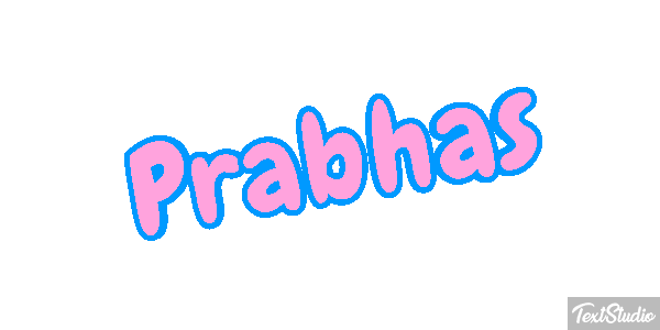 Prabhas Efeito do texto