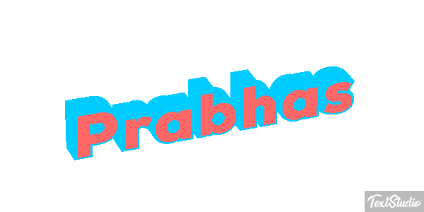 Prabhas Efeito do texto