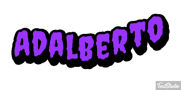 Adalberto Text effect