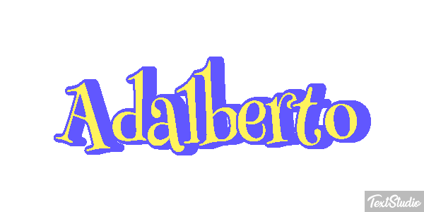Adalberto Text effect