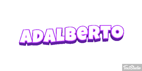 Adalberto Text effect