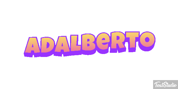 Adalberto Text effect