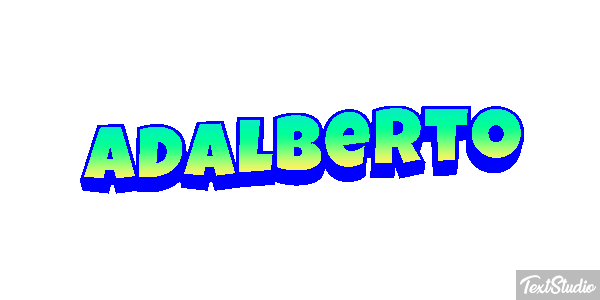 Adalberto Text effect