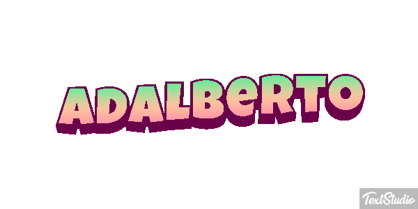 Adalberto Text effect