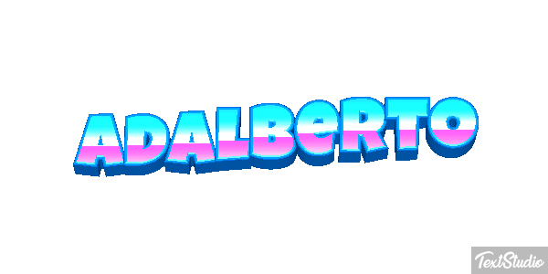 Adalberto Text effect