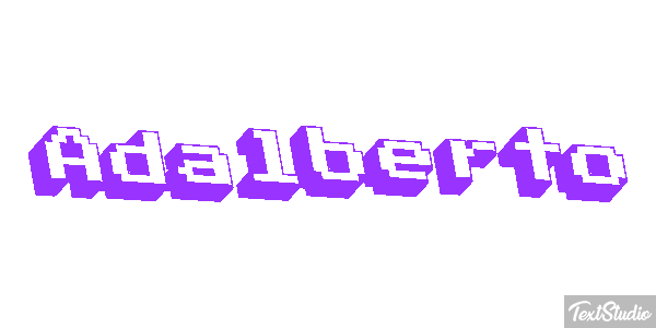 Adalberto Text effect