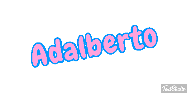 Adalberto Text effect