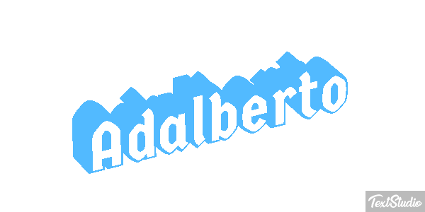 Adalberto Text effect