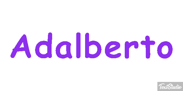 Adalberto Text effect