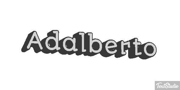Adalberto Text effect