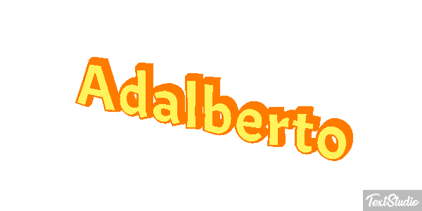 Adalberto Text effect