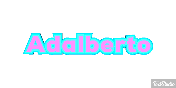 Adalberto Text effect