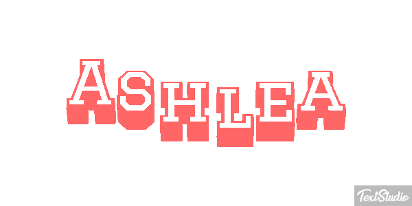 Ashlea Text effect