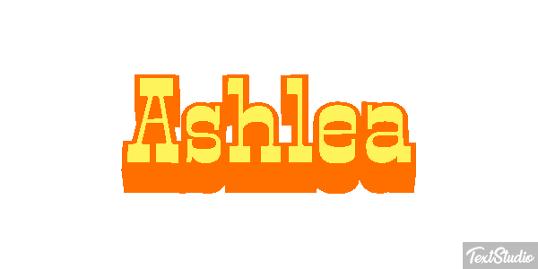 Ashlea Text effect