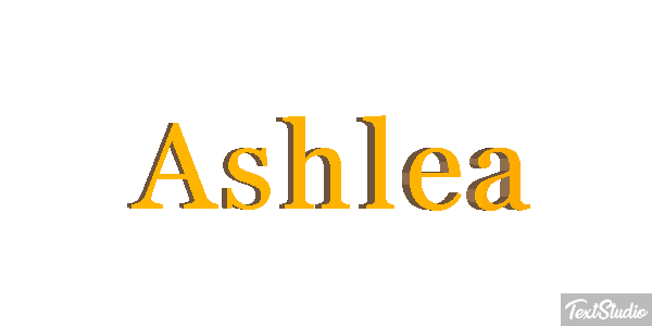 Ashlea Text effect