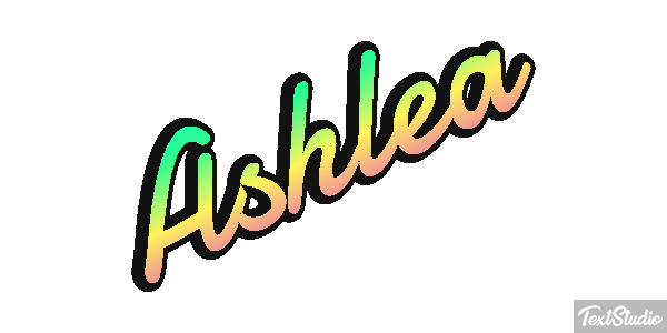 Ashlea Text effect