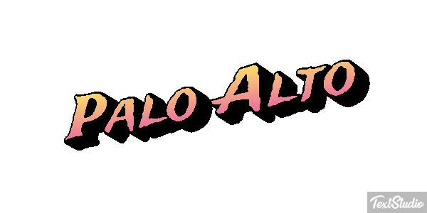 Palo Alto Effetto testo