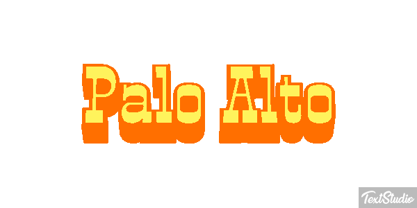 Palo Alto Effetto testo