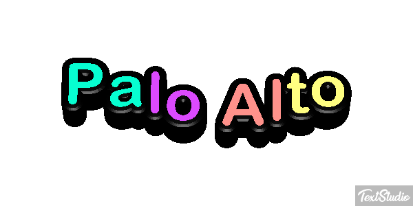 Palo Alto Effetto testo