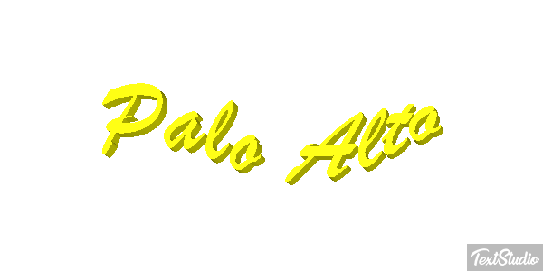 Palo Alto Effetto testo