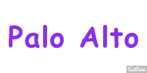 Palo Alto Effetto testo