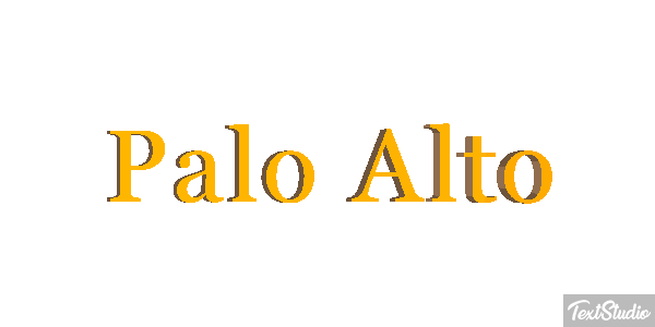 Palo Alto Effetto testo