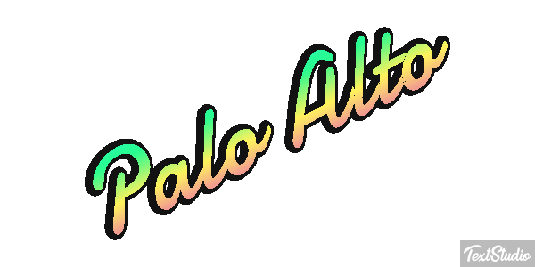 Palo Alto Effetto testo