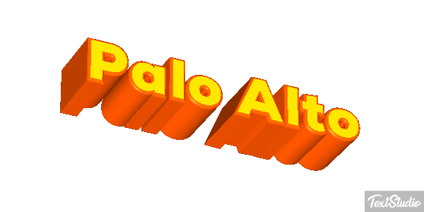 Palo Alto Effetto testo