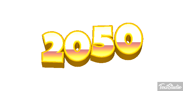 2050 Effet de texte