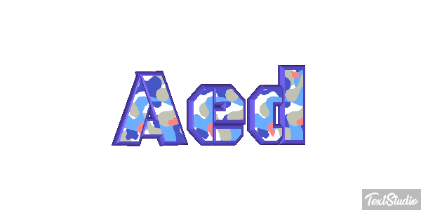 Aed テキスト効果
