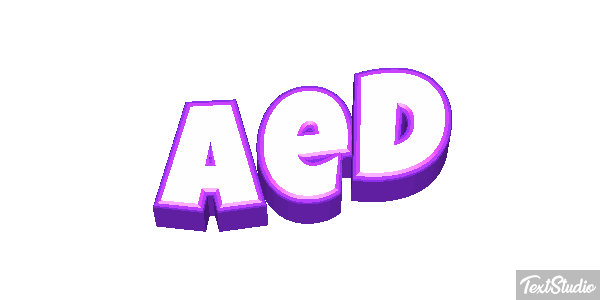 Aed テキスト効果
