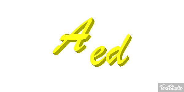Aed テキスト効果