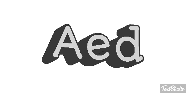 Aed テキスト効果